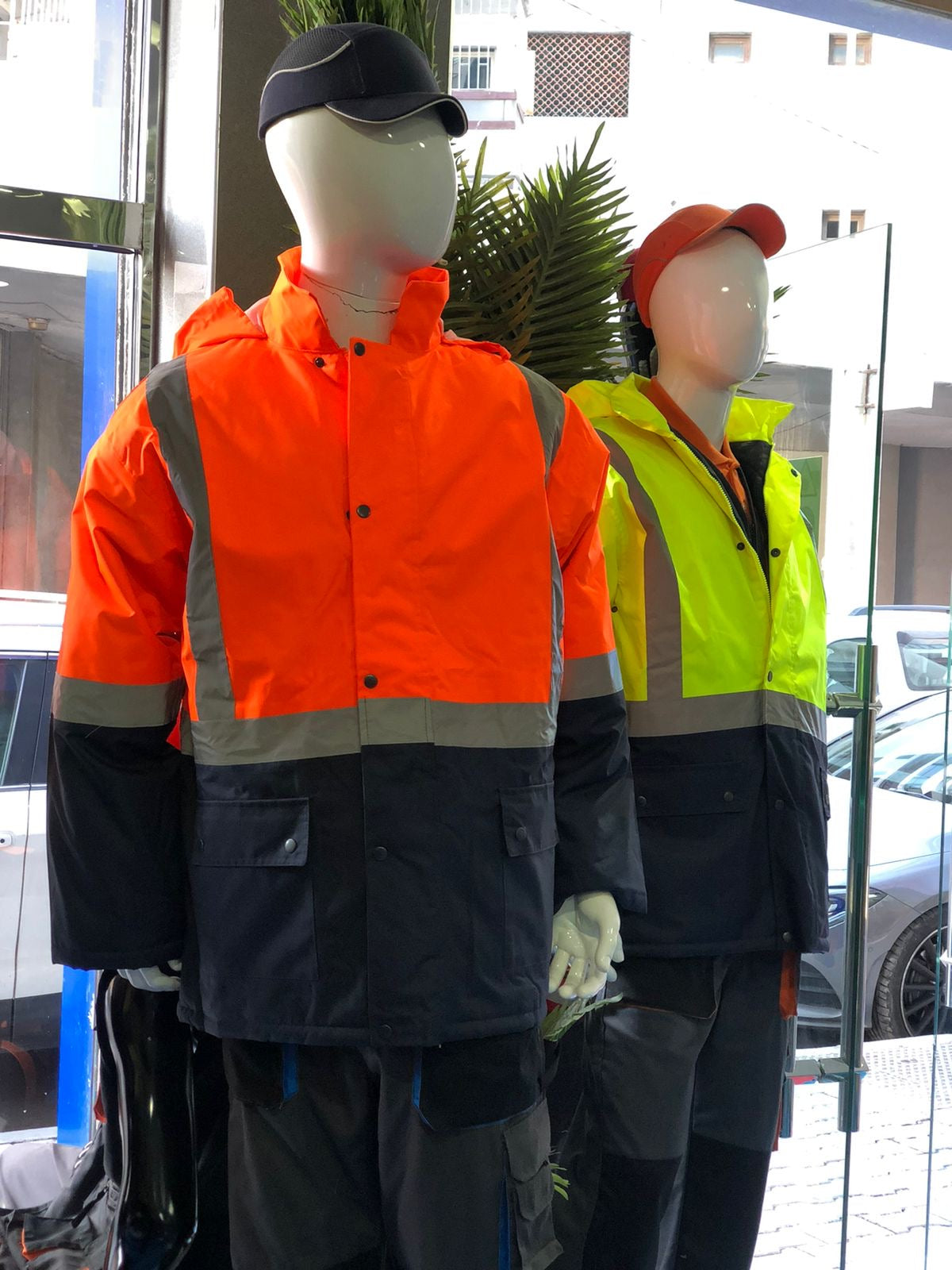Parka à haute visibilité