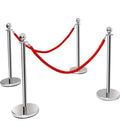 Poteau de guidage en inox