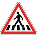 Panneau passage piétons A13b