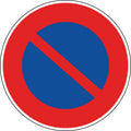 Panneau stationnement interdit B6a1