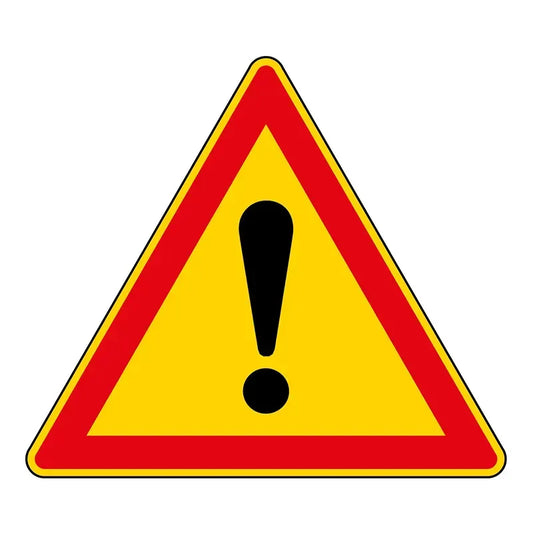 Panneau danger divers
