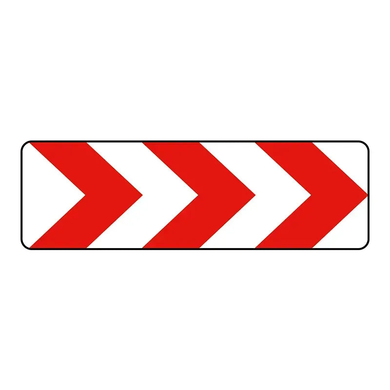 Panneau temporaire chevron K8