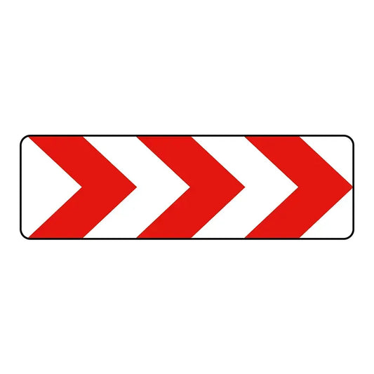 Panneau temporaire chevron K8