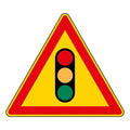 Panneau temporaire feu tricolores AK17