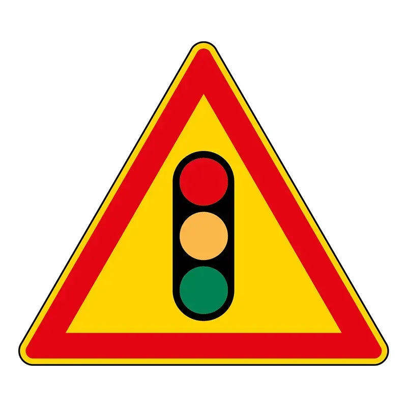 Panneau temporaire feu tricolores AK17
