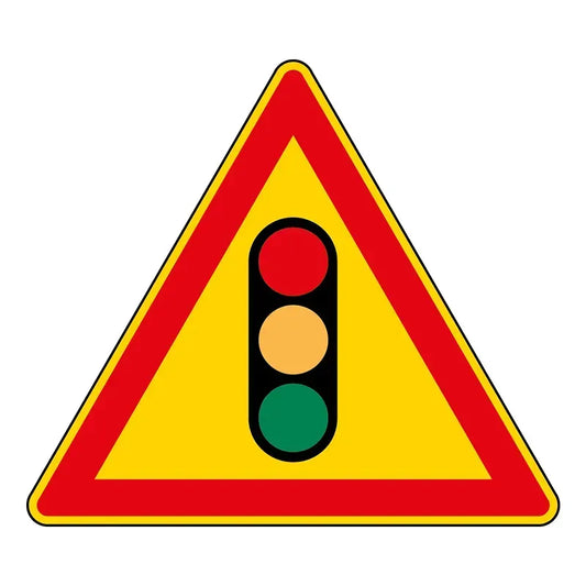 Panneau temporaire feu tricolores AK17